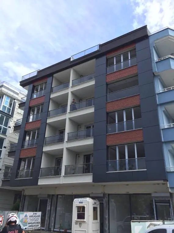 Asteria konut projesi cephe uygulaması